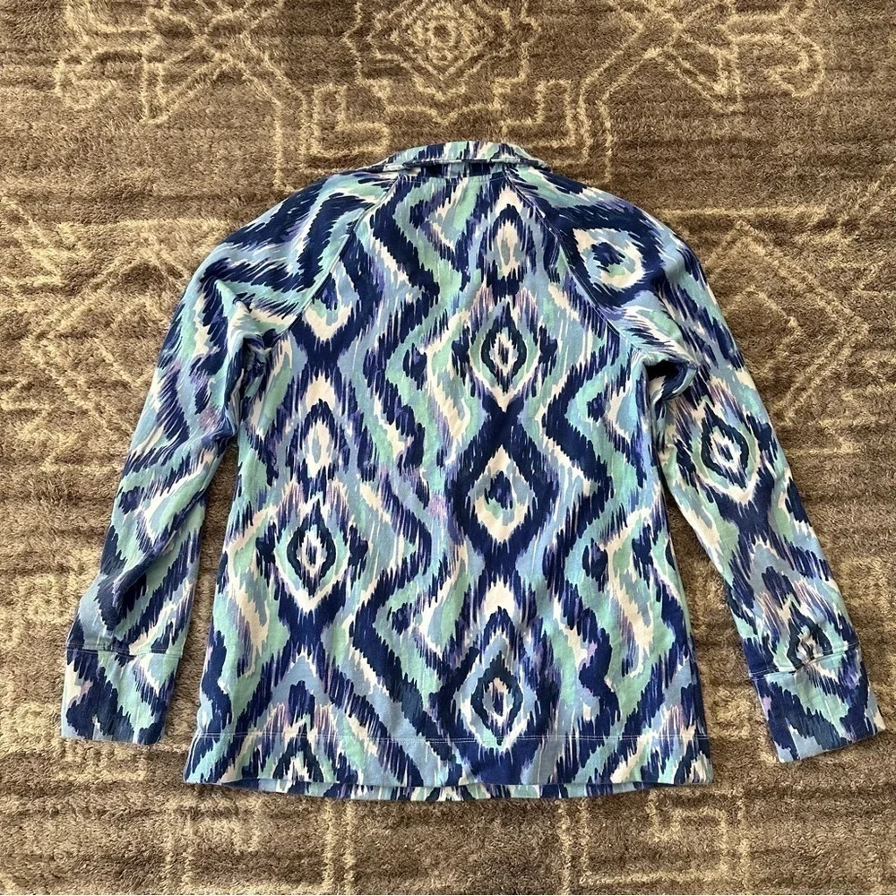 Lilly Pulitzer Skipper Printed Popover Resort Desert Palm UPF 50+ - Picture 4 of 9